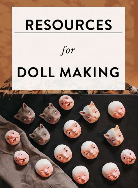 Designing Characters, Art Doll Tutorial, Making Dolls, Doll Making Tutorials, Art Dolls Cloth, Spirit Dolls, Ooak Art Doll, Useful Information, Doll Painting