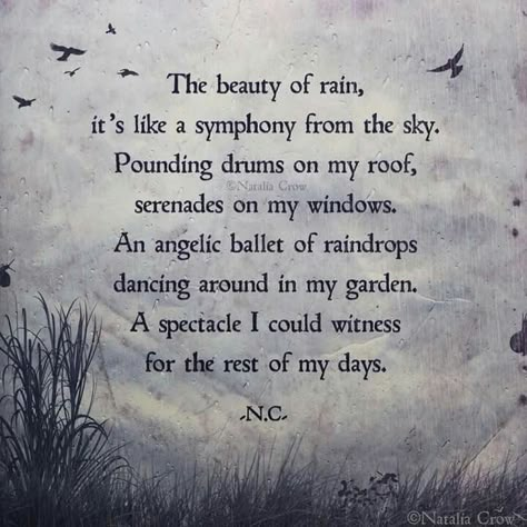 Beauty of rain Rain Poems Beautiful, Beauty Of Rain Quotes, Beautiful Quotes On Rain, Poems About Rain And Love, Poetry About Rain Beautiful, Poem On Rain In English, Rain Symbolism, Poem On Rain, Poetry About Rain