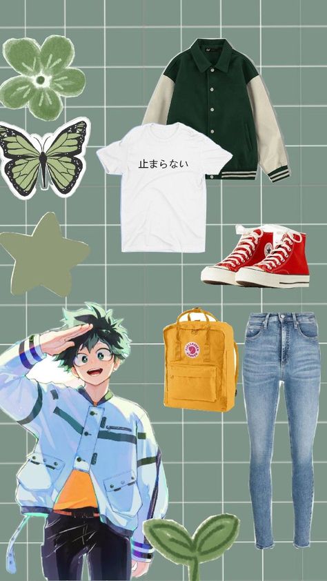 Deku Outfit, Outfit Inspired, Outfit Inspirations, Outfit Inspo