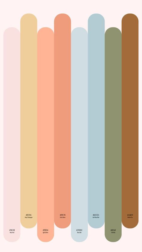 Colour Palette - Pastels by Zainabmughalarts #brandboard #inspo #bloggingforbeginners Coffee Shop Logo Ideas, Boho Colour Palette, Shop Logo Ideas, Beachy Accessories, Branding System, Unique Logos, Unique Lettering, Hex Color Palette, Coffee Shop Logo