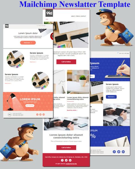 For only $5, khsohel22 will design a mail chimp template. | About This Gig Hi, I am Kh Sohel as a professional Email Marketer & Mailchimp Expert working since 2018. Are you looking Responsive Mailchimp Email | On Fiverr.com Mailchimp Design, Mailchimp Template, Newsletter Template Mailchimp, Email Template Mailchimp, Newsletter Template Free, Mail Chimp Templates, Free Email Templates, Newsletter Inspiration, Email Template Design