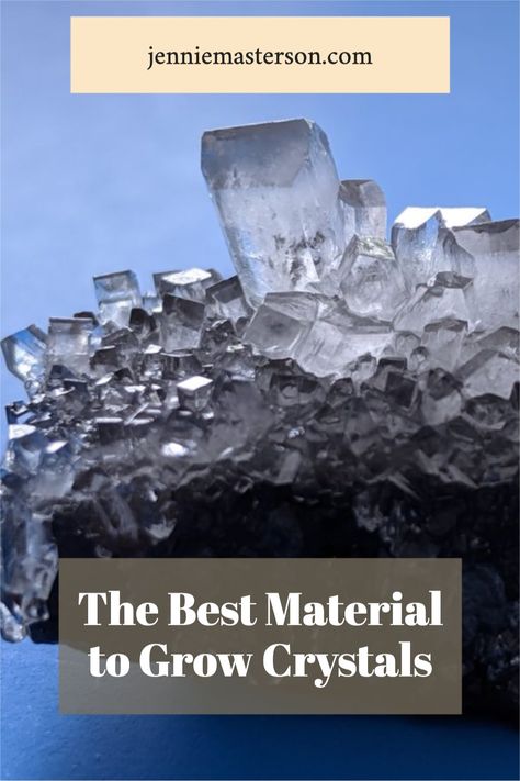 Learn what the best materials are for growing your own crystals at home. This goes over different kinds of crystals and how the grow. Grow Your Own Crystals Diy, How To Grow Crystals Diy, How To Make Crystals At Home, Make Your Own Crystals, Diy Crystal Growing, Kinds Of Crystals, Borax Crystals Diy, Epsom Salt Crystals, Crystals At Home