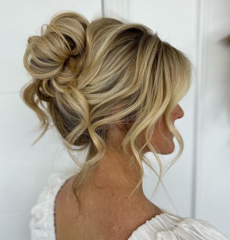 60 Easy Updo Hairstyles for Medium Length Hair in 2024 Medium Length Upstyles, Formal Wedding Updo, Half Up Half Down Hair Medium, Half Up Hairdos For Medium Length Hair, Half Up Dos For Medium Hair Wedding, Medium Length Hairstyles For Wedding, Formal Hairstyles For Long Hair Updo, Bridesmaid Updo Hairstyles For Long Hair, Upstyles For Medium Hair