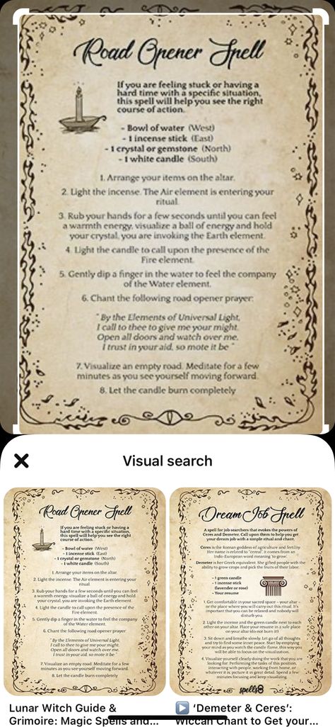 Door Opener Spell, Road Opener Spell, Road Opener, Open Roads, Moon Spells, Witch Spell Book, Witch Spell, Healing Words, Wolf Moon