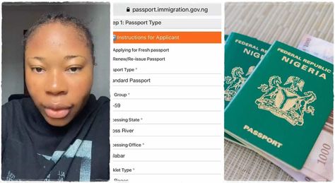 A lady paid only N26,000 for her Nigerian passport, and she got it without delay or the stress of having to queue up for days as she did the application online. Nigerian Passport, International Passport, Passport Online, Cross River, Driving License, West Africa, A Lady, Apply Online, Got It