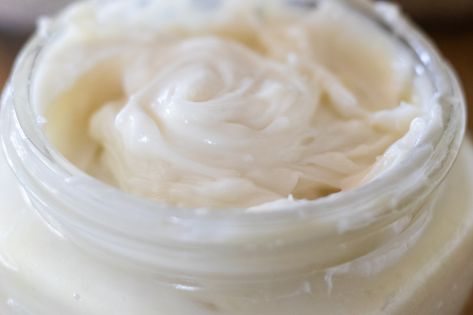 DIY Shaving Cream Recipe Shaving Cream Recipe, Our Oily House, Diy Shaving Cream, Homemade Moon Sand, Homemade Shaving Cream, Goat Milk Recipes, Wintergreen Essential Oil, Wild Orange Essential Oil, Jasmine Essential Oil