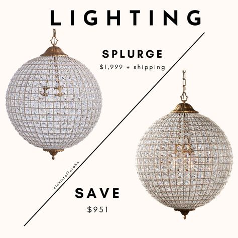 affordable lighting 
Arhaus 
Poppy chandelier 
Lighting 
Save vs. splurge Paloma Orb Chandelier, Poppy Chandelier, Circle Flower Chandelier, Restoration Hardware Orb Chandelier, Phoebe Round Led Crystal Chandelier, Round Chandelier, The Original, Poppies, Lighting