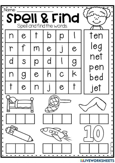 Word Puzzles For Kids, Cvc Worksheets, Cvc Words Worksheets, Cvc Words Kindergarten, Cvc Word Activities, Kindergarten Phonics Worksheets, English Worksheets For Kindergarten, Kindergarten Reading Worksheets, English Activities For Kids