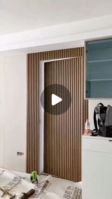 Louver Door, Secret Door, Wooden Design, Very Interesting, Door Design, Amazing Products, The Door, Interior Styling, All Products