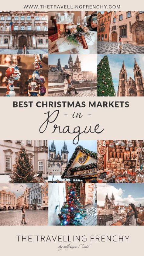 Prague Christmas Market, Prague Christmas, Prague Travel Guide, Czech Republic Travel, Christmas Destinations, Christmas In Europe, Christmas Bucket, Instagram Locations, Prague Travel