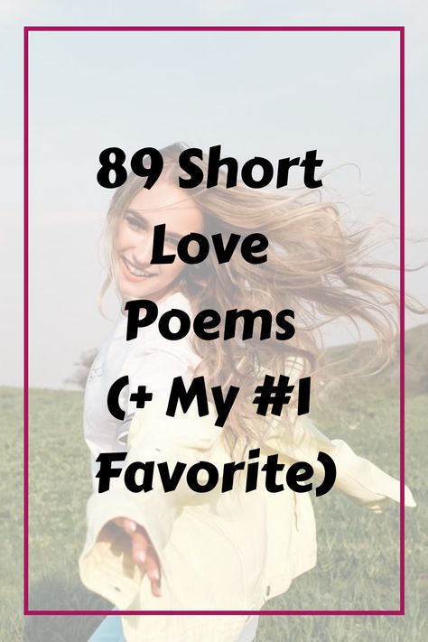 Here are my favorite short love poems. From famous short love poems to deep meaningful love poems. Find the best short love poems in one place here! Love Rhymes Poems Short, Short Love Poems Romantic, Deep Love Poems For Her, Short Love Poetry, Short Valentine Poems, Meaningful Love Poems, Love Poems For Him Short, Kiss Poem, Short Poems About Love