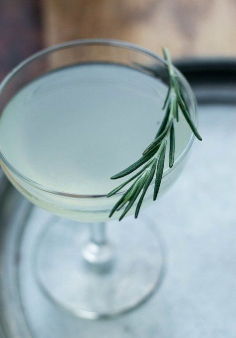 Rosemary Gimlet Cocktail Recipe Rosemary Gimlet, Gimlet Cocktail, Rosemary Syrup, David Lebovitz, Gin Cocktail Recipes, Gimlet, Gin Fizz, Winter Cocktails, Perfect Cocktails