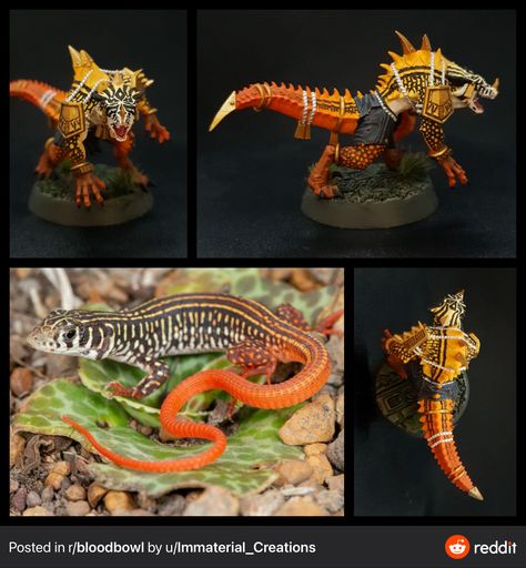 Lizardmen Warhammer, Painting Figurines, Blood Bowl Teams, Tabletop Games Miniatures, Warhammer Age Of Sigmar, Painting Miniatures, Warhammer Figures, Warhammer Paint, Warhammer Aos