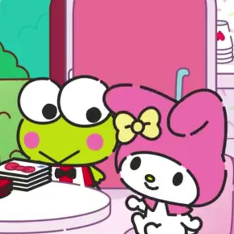 Kitty Pictures, Little Drawings, Hello Kitty Pictures, Match Icons, Hello Kitty And Friends, Cute Little Drawings, Sanrio Characters, My Melody, Matching Pfp