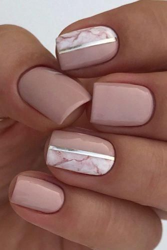 Perfect Bridal Nails Art Designs ❤︎ Wedding planning ideas & inspiration. Wedding dresses, decor, and lots more. #weddingideas #wedding #bridal Short Pink Nails, Gel Polish Nail Designs, Wedding Day Nails, Bridal Nail Art, Nails Yellow, Nagellack Trends, Elegant Nail Art, Her Nails, Wedding Nails Design