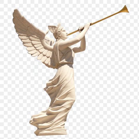 Angel Blowing Trumpet, Trumpet Angel, Angel's Trumpet, Statue Angel, Angel Trumpet, Angel Statue, Angel Statues, Album Cover Design, Angel Pictures