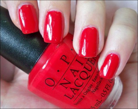 Opi Color So Hot It Burns, Color So Hot It Berns Opi, Marine Nails, Opi Colors, Warm Skin Tone, Fabulous Nails, Manicure Pedicure, In My Opinion, Blue Nails