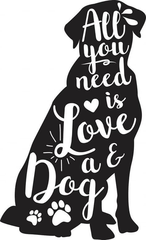 Dog Decals, Dog Svg, Svg For Cricut, Silhouette Cameo Projects, Cameo Projects, Free Dogs, Cricut Projects Vinyl, Love Stickers, Disney Films