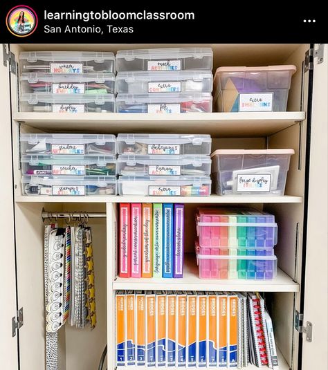 Organization Videos, Classroom Setup Elementary, Teaching Classroom Decor, Daycare Organization, Classroom Organization Elementary, Classroom Goals, Organized Closet, Teaching Organization, Happy Teacher