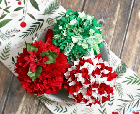 Christmas Crafts Using Styrofoam Balls, Fabric Scrap Christmas Crafts, Diy Styrofoam Ball Ornaments, Foam Ball Christmas Ornaments, Diy Ribbon Ornaments, Styrofoam Ball Crafts Christmas Diy, Styrofoam Ball Crafts Christmas, Styrofoam Ball Ornaments, Diy Styrofoam Crafts