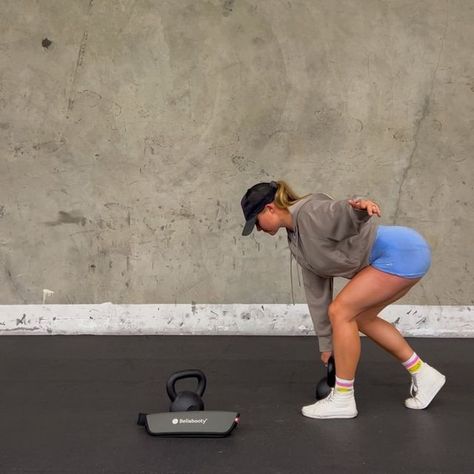 Bellabooty on Instagram: "5 MUST TRY kettlebell exercises that highly target the Glutes! Save these for your next leg day! 1. Staggered single leg kettlebell deadlifts 2. Belt squats 3. Kettlebell swings with dead stop 4. Hip Thrusts 5. Goblet Squat to RDL #hipthrust #hipthrusts #womensfitness #womenshealth #athomeworkouts #homegym #homeworkouts #legday #workoutideas #fitnessproducts #gymmusthaves #bellabootybelt #hipthrustbelt #glutetraining #healthandfitness #workoutsforwomen #gymconfidenc Kettlebell Exercises, Hip Thrusts, Goblet Squat, Kettlebell Swings, Hip Thrust, Kettlebell Workout, Leg Day, Legs Day, Kettlebell