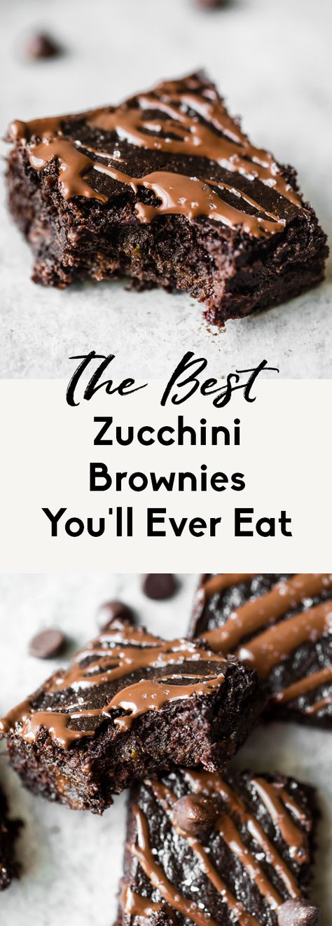 Gluten Free Zucchini Brownies, Bake With Zucchini, Zucchini Dessert, Blondies Recipes, Dessert Ad, Chocolate Zucchini Brownies, Brownies Cheesecake, Best Zucchini, Paleo Brownies