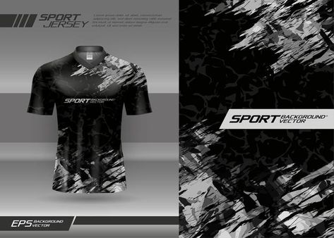 Tshirt sports abstract texture jersey de... | Premium Vector #Freepik #vector #background Sports Uniform Design, Rugby Kit, Sports Tshirt, Sports Tshirt Designs, Sport Shirt Design, Tshirt Template, Sports Jersey Design, Paisley Wallpaper, Texture Graphic Design