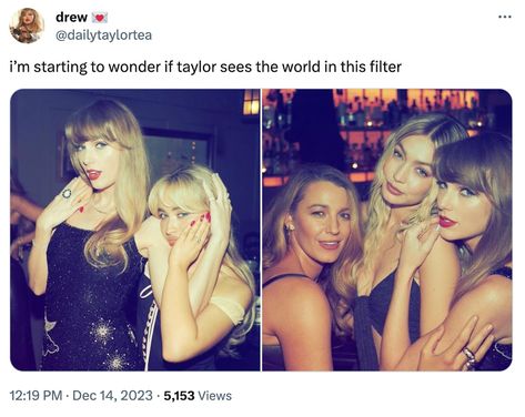 How To Replicate Taylor Swift's $800 Fave Photo Filter For Free Taylor Swift Camera, Taylor Swift Filter, Taylor Swift With Camera, Taylor Swift Filter Photos, I Hate Taylor Swift Account, Taylor Swift Polaroid Strip, Taylor Swift Albums Explained, Free Filters, Insta Filters