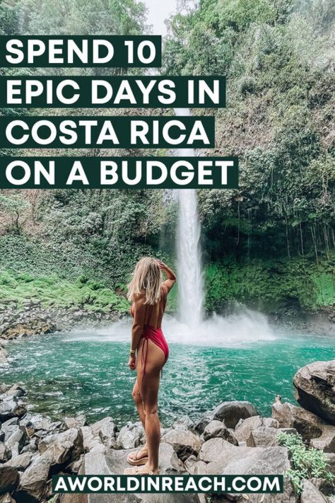 Costa Rica Backpacking, Costa Rica Itinerary, Costa Rica Travel Guide, Cheap Places To Travel, Visit Costa Rica, Costa Rica Vacation, Surf Spots, Central America Travel, Costa Rica Travel