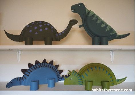 Dino Craft, Paper Dinosaur, Dinosaur Projects, Land Before Time, Dinosaur Crafts, Paper Plate Crafts, Plate Crafts, Toddler Art, Paint Colours