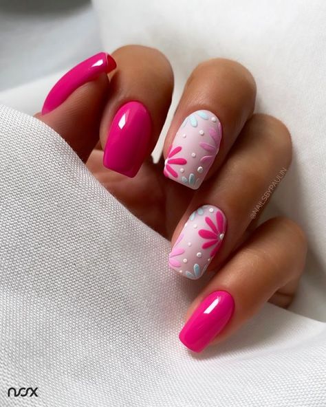 Nails Toes, Simple Gel Nails, Finger Nails, Her Nails, Cute Gel Nails, Vacation Nails, Hair Balayage, Short Acrylic Nails Designs, Pink Acrylic Nails