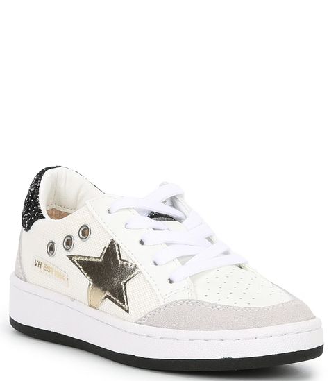 Vintage Havana Girls' Taylor Metallic Star Sneakers (Youth) | Dillard's | Dillard's Girls Shoes Kids, Vintage Havana, Tween Outfits, Star Sneakers, Dillard's, Girls Shopping, Havana, Kid Shoes, Side Zip