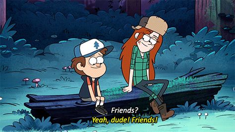 Gravity Falls Gif, Dipper And Wendy, Gravity Falls Wiki, Fall Tv Shows, Wendy Corduroy, Gravity Falls Dipper, Disney On Ice, Fall Camping, Dipper Pines