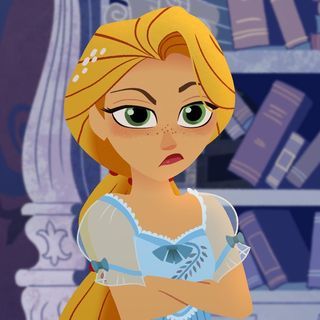 Tangled The Series (@tangledseriestv) • Instagram photos and videos Tangled The Series, A Princess, Rapunzel, Tangled, Aurora, Blonde, Hair, Blue