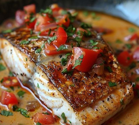 Red Snapper With Creole Sauce, Red Snapper With Creamy Creole Sauce, Red Snapper Recipes Grilled, Red Snapper Recipes Baked, Snapper Recipes Baked, Red Snapper Fillet, Red Snapper Recipes, Snapper Recipes, Creole Sauce