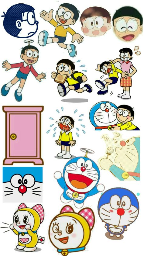 Nobita Cartoon, Doraemon Cartoon, Fashion Design For Kids, Visual Thinking, For Stickers, Bmx Bikes, Fryer Recipes, Printable Stickers, Pretty Wallpapers