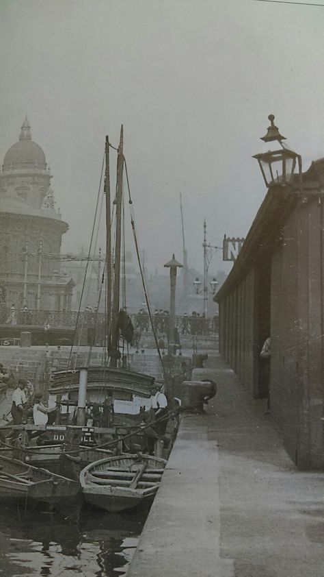 Former goods sheds at Prince's dock. 1905. Hull. Hull Docks, Hull England, Liverpool Docks, History Pics, Reggio Classroom, Kingston Upon Hull, Hull City, Building Illustration, East Yorkshire