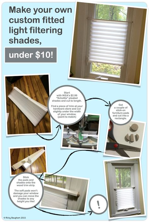 Great IKEA hack to keep eyes out and let light in! Ikea Blinds, Privacy Blinds, Light Filtering Shades, Patio Blinds, Best Blinds, Modern Blinds, Living Room Blinds, Shutter Blinds, Basement Renovation