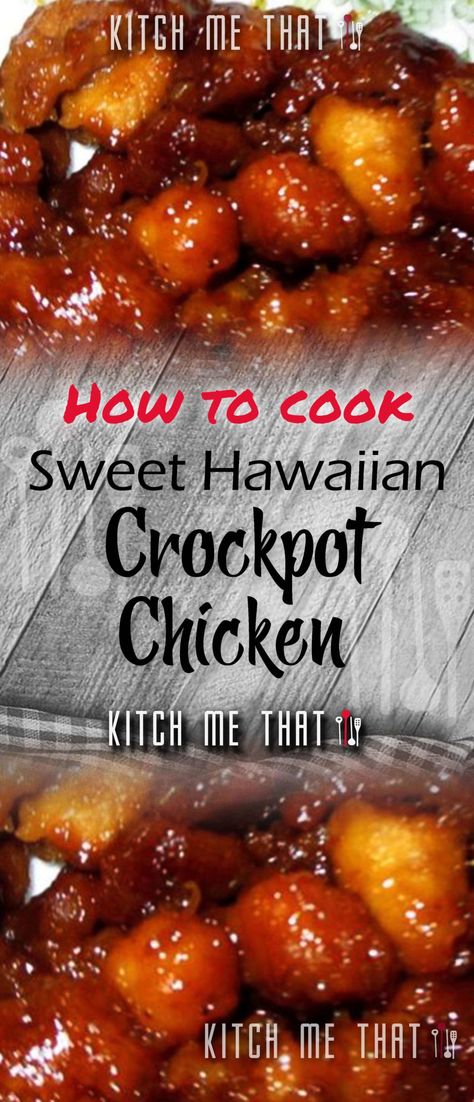 Chicken,hawaiian,crockpot, Hawaiian Crockpot Chicken, Hawaiian Chicken Crockpot, Crockpot Chicken Recipe, Hawaiian Crockpot, Sweet Hawaiian Crockpot Chicken Recipe, Hawaiian Chicken Recipes, Easy Chicken Recipe, Crock Pot Inspired Recipes, Hawaiian Chicken