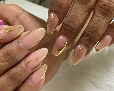 Nails Gold, Gold Nails, Nails, Gold