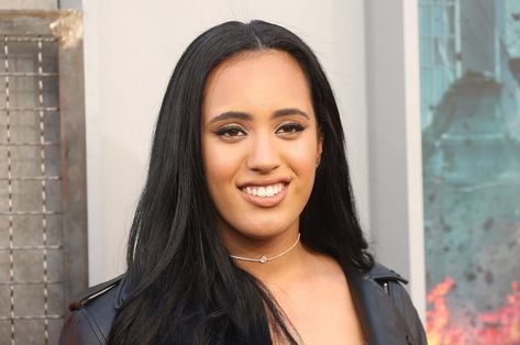 Get to Know Simone Johnson, the First 4th Generation WWE Wrestler — and The Rock's Daughter The Rock Daughter, Dwayne Johnson Daughter, Tony Atlas, Alexandra Johnson, Lauren Hashian, Wwe Backstage, Fact Families, Dwayne The Rock, Img Models