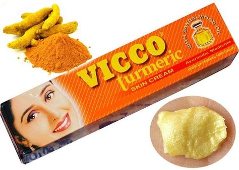 Vicco Turmeric Skin Cream 70g Turmeric Skin Care, Turmeric Cream, Cream For Dark Spots, Ayurvedic Remedies, Sandalwood Oil, Skin Blemishes, Herbal Oil, Skin Care Cream, Bright Skin