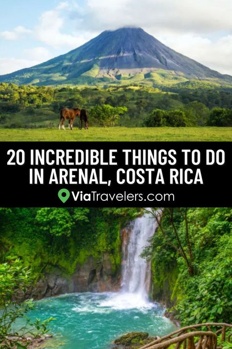 Incredible Things to Do in Arenal, Costa Rica Costa Rico, Arenal Costa Rica, Costa Rica Adventures, Visit Costa Rica, Costa Rica Travel, Top Travel Destinations, Round The World, Tourist Destinations, Plan Your Trip