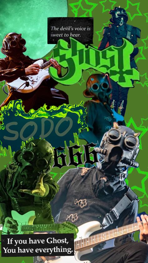 #sodo #ghost #ghostband #ghostbandsodo #ghouls Sodo Ghoul, Stuff To Do, Ghost, The Voice