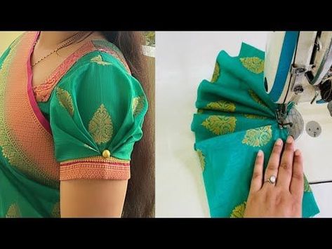 Sleeves Blouse Designs, Latest Fashion Blouse Designs, Statement Sleeves Blouse, Plain Blouse Designs, Lace Blouse Design, Latest Blouse Designs Pattern, Best Blouse Designs, New Saree Blouse Designs, Traditional Blouse Designs