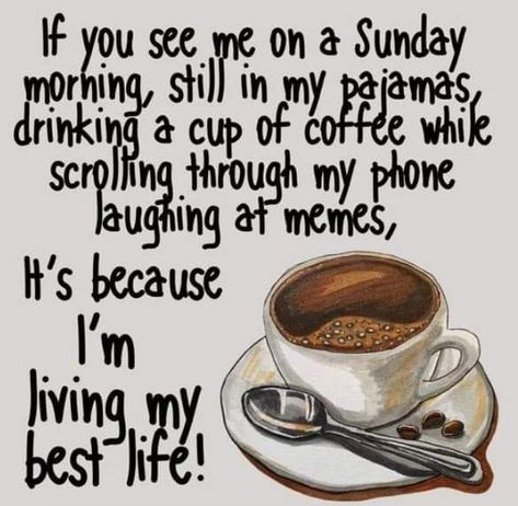 Sunday Coffee Humor, Rico Suave, Coffee Illustrations, Cafe Quotes, Weekend Wishes, Coffee Sayings, Friday Coffee, Drinks Ideas, Sunday Coffee