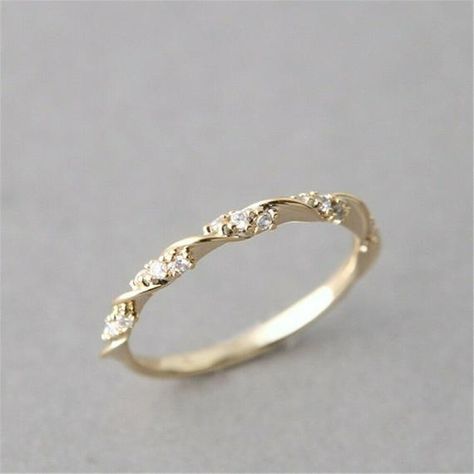 Simple Elegant Engagement Rings, Elegant Wedding Rings, Elegant Engagement Rings, Simple Engagement Rings, Gold Wedding Rings, Rings Simple, Gold Engagement Rings, Wedding Rings For Women, Unique Engagement Rings