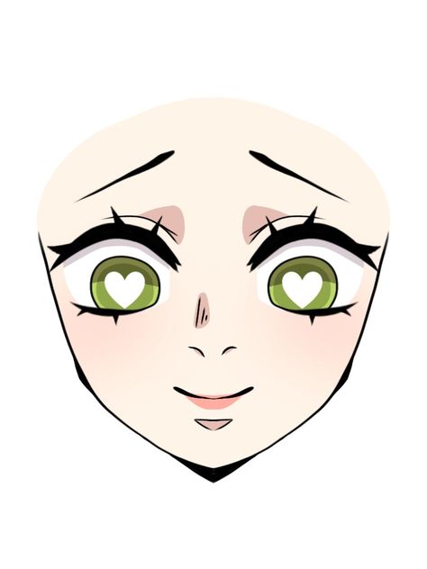 Demon Slayer Face Reference, Demon Slayer Mouth Reference, Demon Slayer Clothes Design Oc, Demon Slayer Eyes Reference, Demon Slayer Face Base, Demon Slayer Eyes Base, Kny Eyes Base, Kny Oc Eyes, Demon Slayer Face