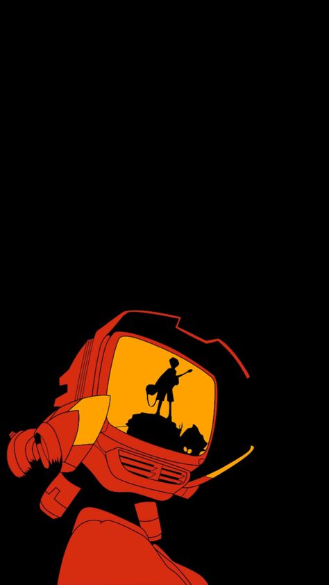 Flcl Fanart, Flcl Wallpaper, Flcl Characters, Flcl Progressive, Qhd Wallpaper, Tv Head, Punk Poster, One Piece Wallpaper Iphone, Old Anime