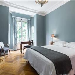 Paint Colours | Oval Room Blue | Farrow & Ball Bedroom Colour Schemes Blue, Lisbon Hotels, Farrow And Ball Bedroom, Dark Bedroom Furniture, Luxe Travel, Oval Room Blue, Neutral Bedrooms, Room Blue, Dark Furniture